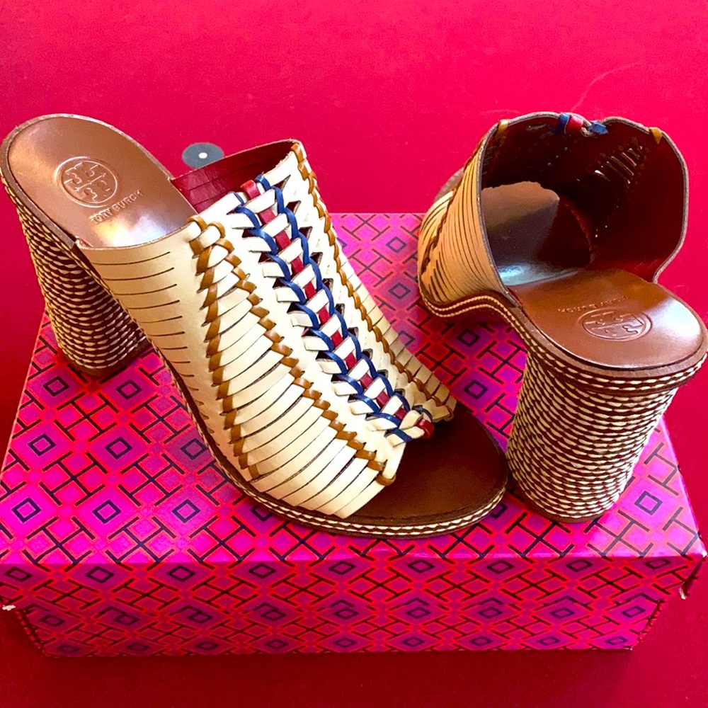 Tory Burch Heels Dulce De Leche